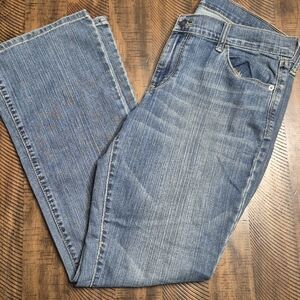 Old Navy Women's Straight Leg Blue Jeans